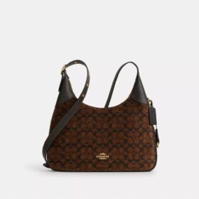 Ella-Schultertasche aus charakteristischem Chenille
