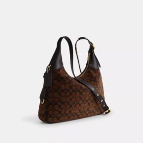 Ella-Schultertasche aus charakteristischem Chenille