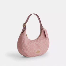 Emily-Schultertasche aus Signature-Denim