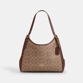 Erin-Schultertasche aus Signature Canvas