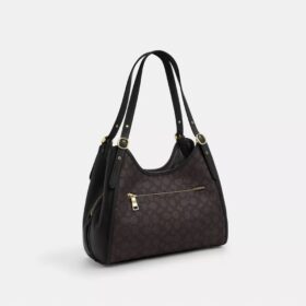 Erin-Schultertasche aus Signature Canvas