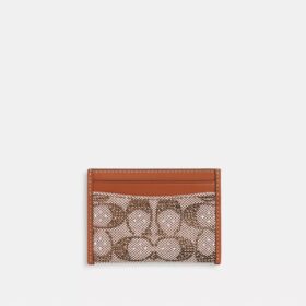 Essential-Kartenetui aus Crystal Signature-Jacquard