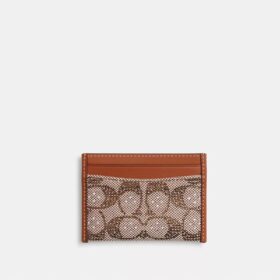 Essential-Kartenetui aus Crystal Signature-Jacquard