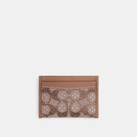 Essential-Kartenetui aus Crystal Signature-Jacquard