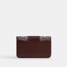 Essential Slim Kartenetui aus charakteristischem Jacquard