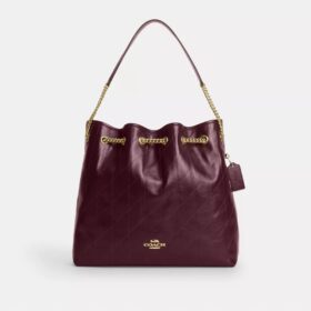 Evelyn grosse Schultertasche mit Steppung