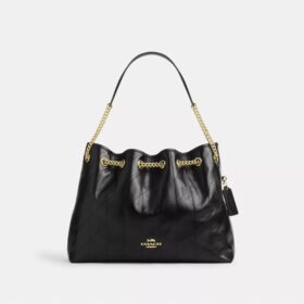 Evelyn-Schultertasche mit Steppung