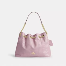 Evelyn-Schultertasche mit Steppung