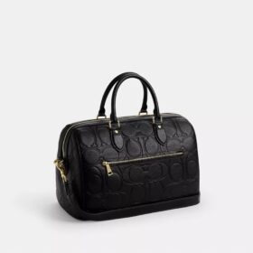 Grosse Rowan-Satchel-Tasche aus charakteristischem Leder