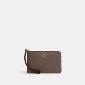 Handgelenktasche mit Reissverschluss an der Ecke