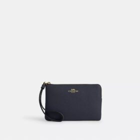 Handgelenktasche mit Reissverschluss an der Ecke