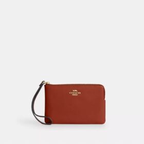 Handgelenktasche mit Reissverschluss an der Ecke