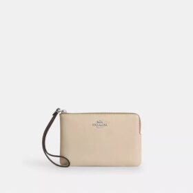 Handgelenktasche mit Reissverschluss an der Ecke