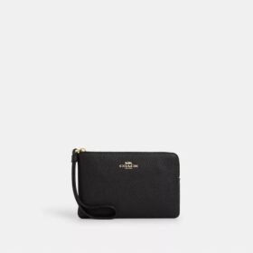 Handgelenktasche mit Reissverschluss an der Ecke