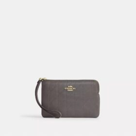 Handgelenktaschen mit Reissverschluss an der Ecke und Steppung