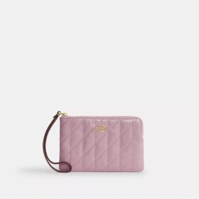 Handgelenktaschen mit Reissverschluss an der Ecke und Steppung