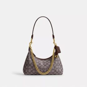 Juliet-Schultertasche 25 in Signature-Jacquard