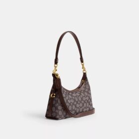 Juliet-Schultertasche 25 in Signature-Jacquard