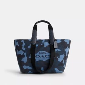 Kleine Tour-Tote-Bag mit Camo-Print