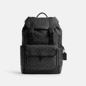 League-Rucksack mit Klappe aus Signature Canvas