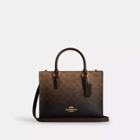 Maggie kleine Tote-Bag aus Ombre-Signature-Canvas