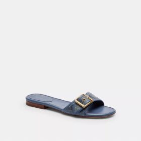Margot-Sandalen aus Crystal Signature Denim