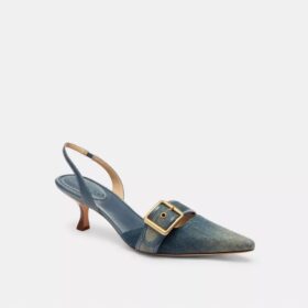 Margot-Slingbacks aus «Loved Denim»