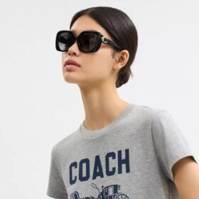Maxi Sculpted C – übergrosse, quadratische Sonnenbrille