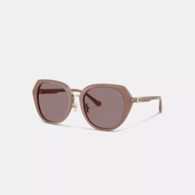 Maxi Sculpted C – übergrosse runde Sonnenbrille
