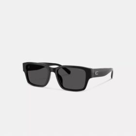 Maxi Sculpted C – schmale, quadratische Sonnenbrille
