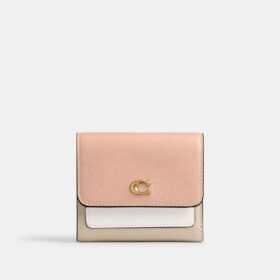 Mila – Kleine Geldbörse mit Klappe im Colorblock-Design