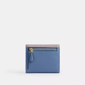 Mila – Kleine Geldbörse mit Klappe im Colorblock-Design
