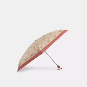 Mini-Regenschirm mit UV-Schutz und Blumenprint