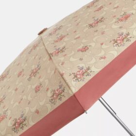 Mini-Regenschirm mit UV-Schutz und Blumenprint