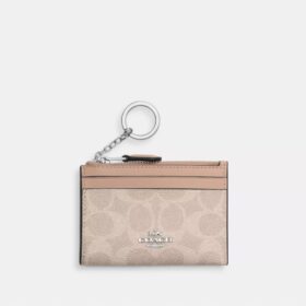 Mini Skinny ID-Etui aus Signature Canvas