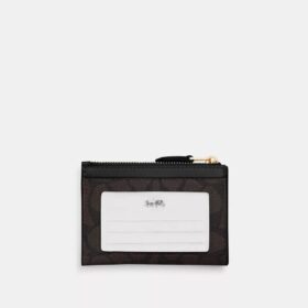 Mini Skinny ID-Etui aus Signature Canvas