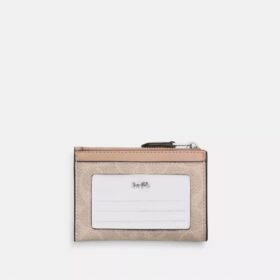 Mini Skinny ID-Etui aus Signature Canvas