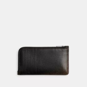 New York Zip-Kartenetui aus geliebtem Leder