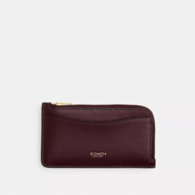 New York Zip-Kartenetui im Colorblock-Design
