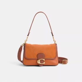 Restaurierte «Soft Tabby»-Schultertasche