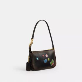 Rexy 10. Geburtstag Plaza-Tasche 18 in «Loved Leather» mit Aufkleber-Print