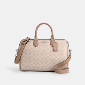 Rowan grosse Satchel-Tasche aus Signature Canvas