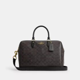 Rowan grosse Satchel-Tasche aus Signature Canvas