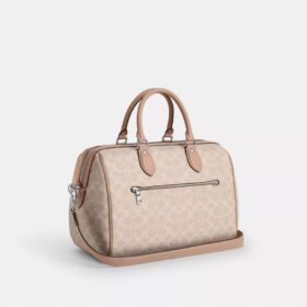 Rowan grosse Satchel-Tasche aus Signature Canvas