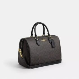 Rowan grosse Satchel-Tasche aus Signature Canvas