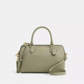 Rowan-Satchel-Tasche aus charakteristischem Leder