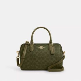Rowan-Satchel-Tasche aus Signature Canvas
