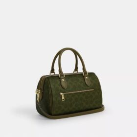 Rowan-Satchel-Tasche aus Signature Canvas