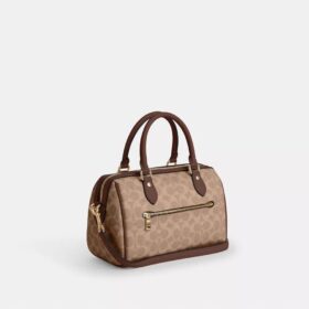Rowan-Satchel-Tasche aus Signature Canvas