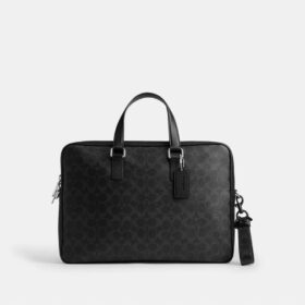 Schlaufen-Taschenanhänger aus Signature Canvas